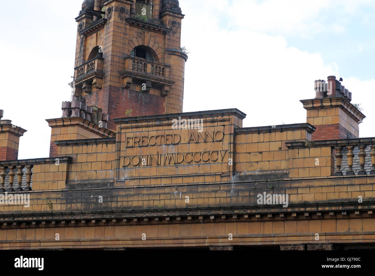 50 London Road Fire Station, Manchester, M1 2PH, erected 1906 Stock Photo