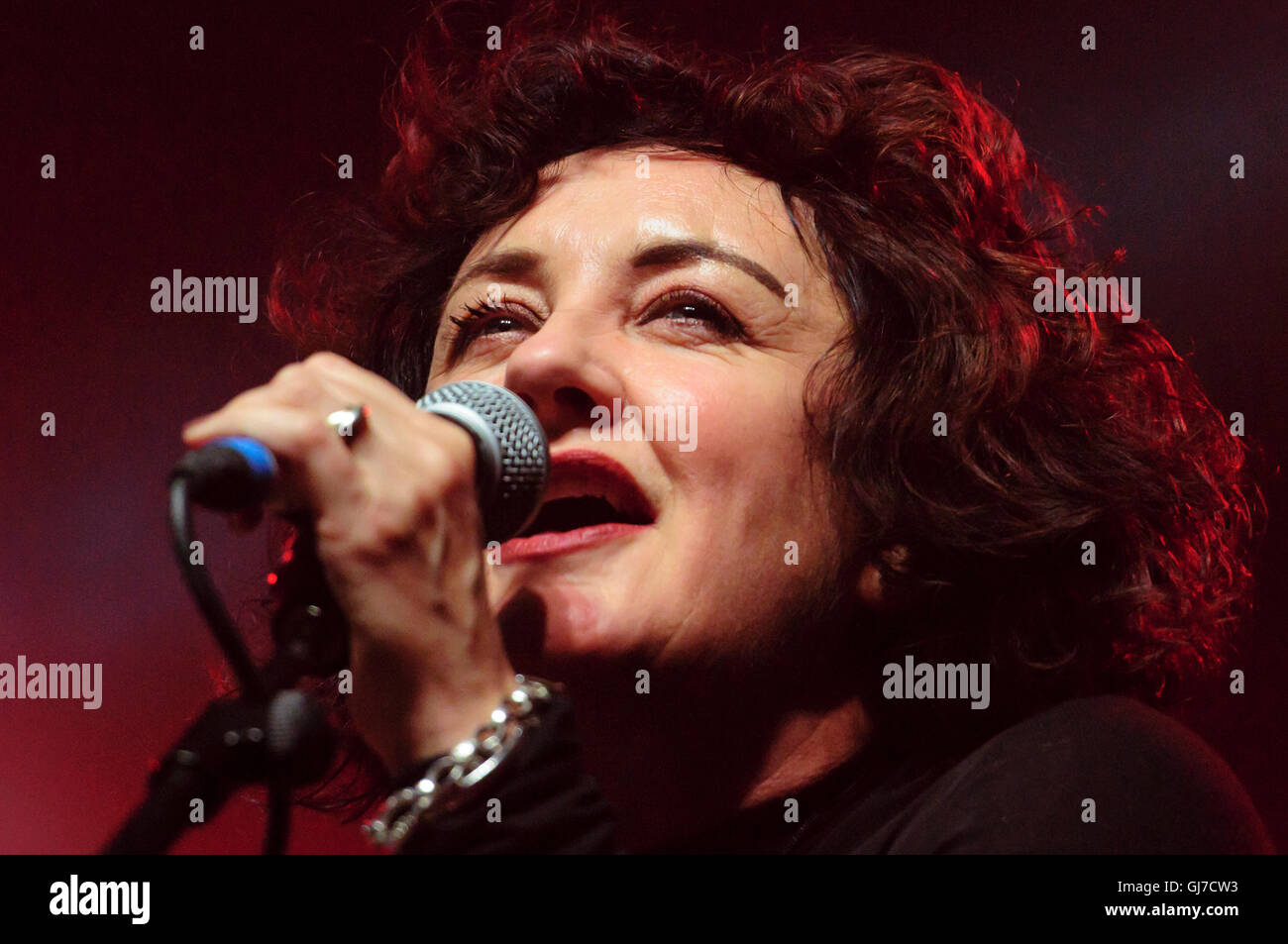 Belfast, Northern Ireland. 13 Aug 2016 Vocalist Lorraine McIntosh