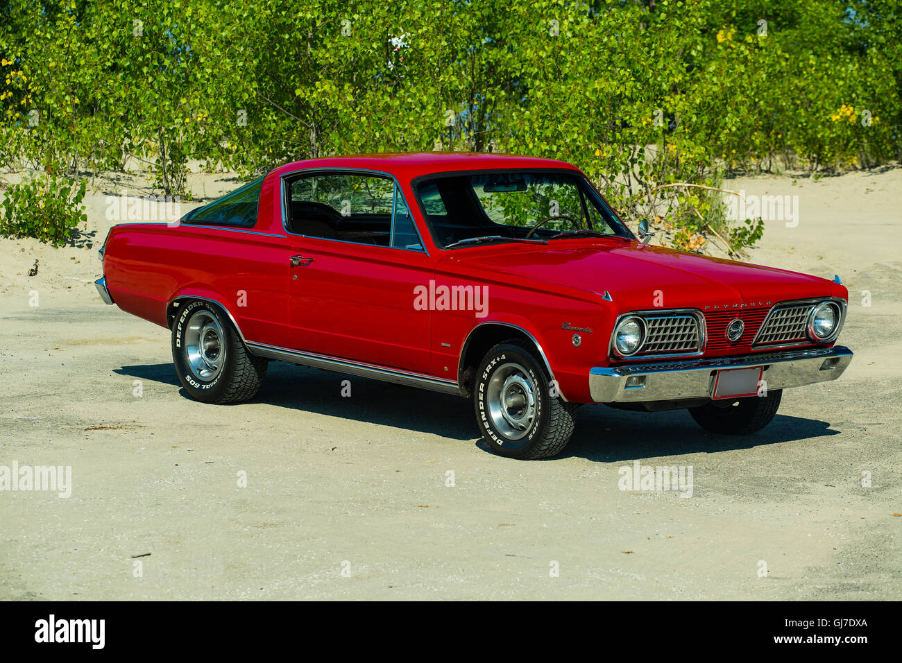 1966 Plymouth Barracuda Formula S Stock Photo