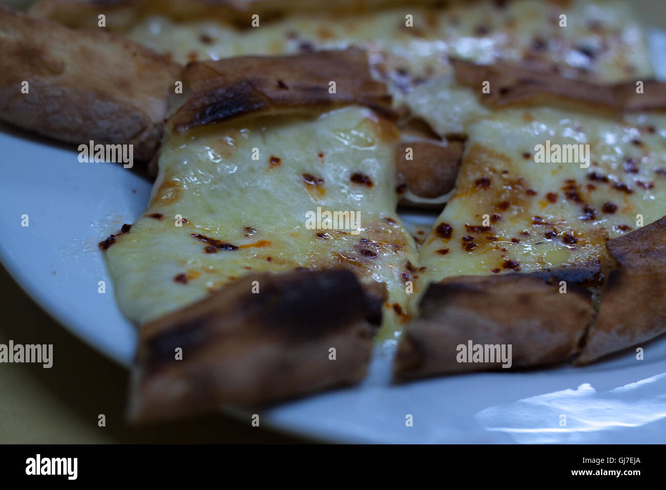 Ramadan Pita Ramazan Pidesi Traditional Turkish bread from Istanbul Stock Photo