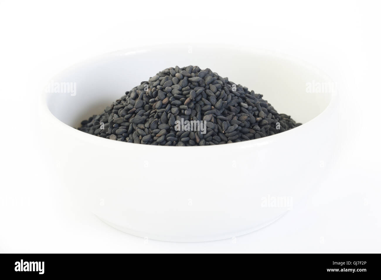 Black sesame seeds Stock Photo Alamy