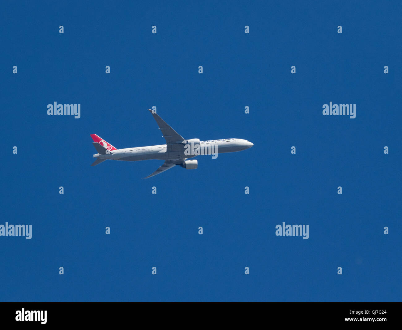 Passenger aeroplane of Stock Photo