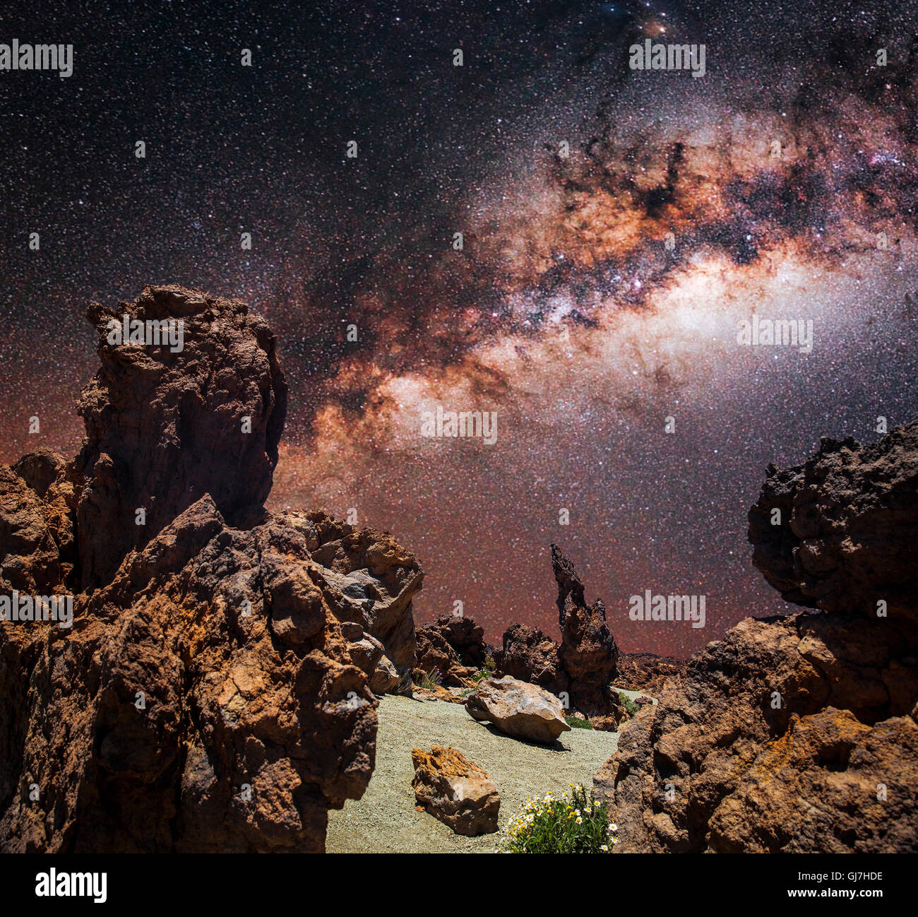 Milky way andromeda hi-res stock photography and images - Alamy