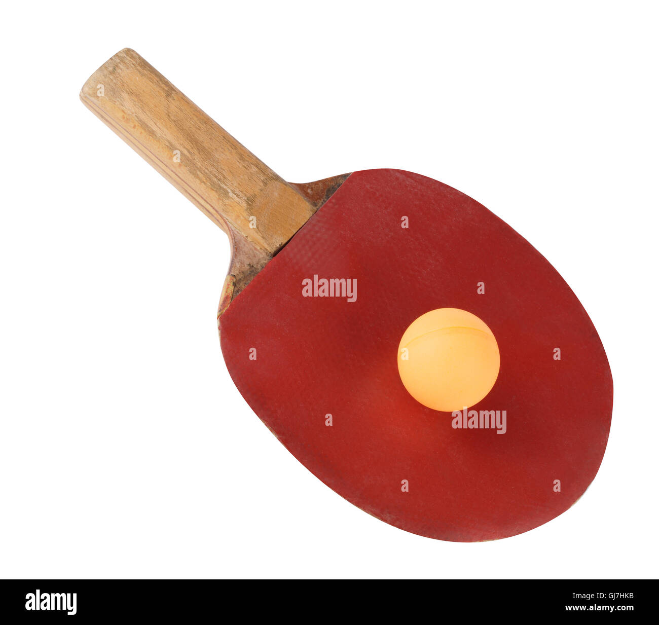 table tennis bat isolated Stock Photo Alamy