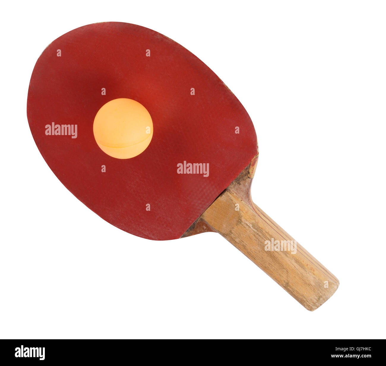 table tennis bat isolated Stock Photo Alamy