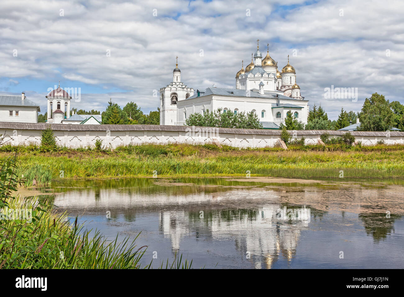 Trinity Monastery in Boldino, Smolensk oblast, Russia Stock Photo