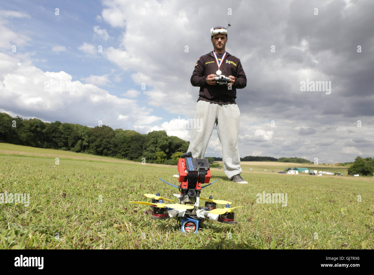 First person sale view drone racing