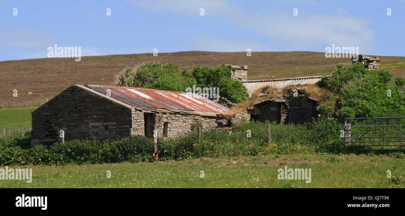 Derelict Cottage Stock Photo