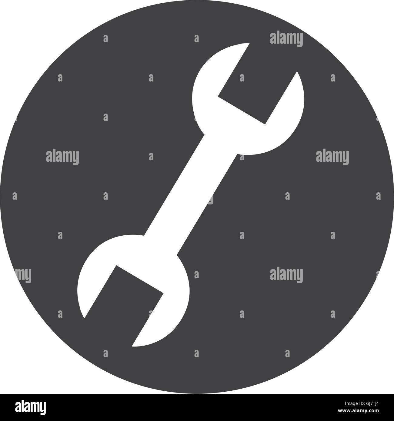 wrench tool construction icon Stock Vector Image & Art - Alamy