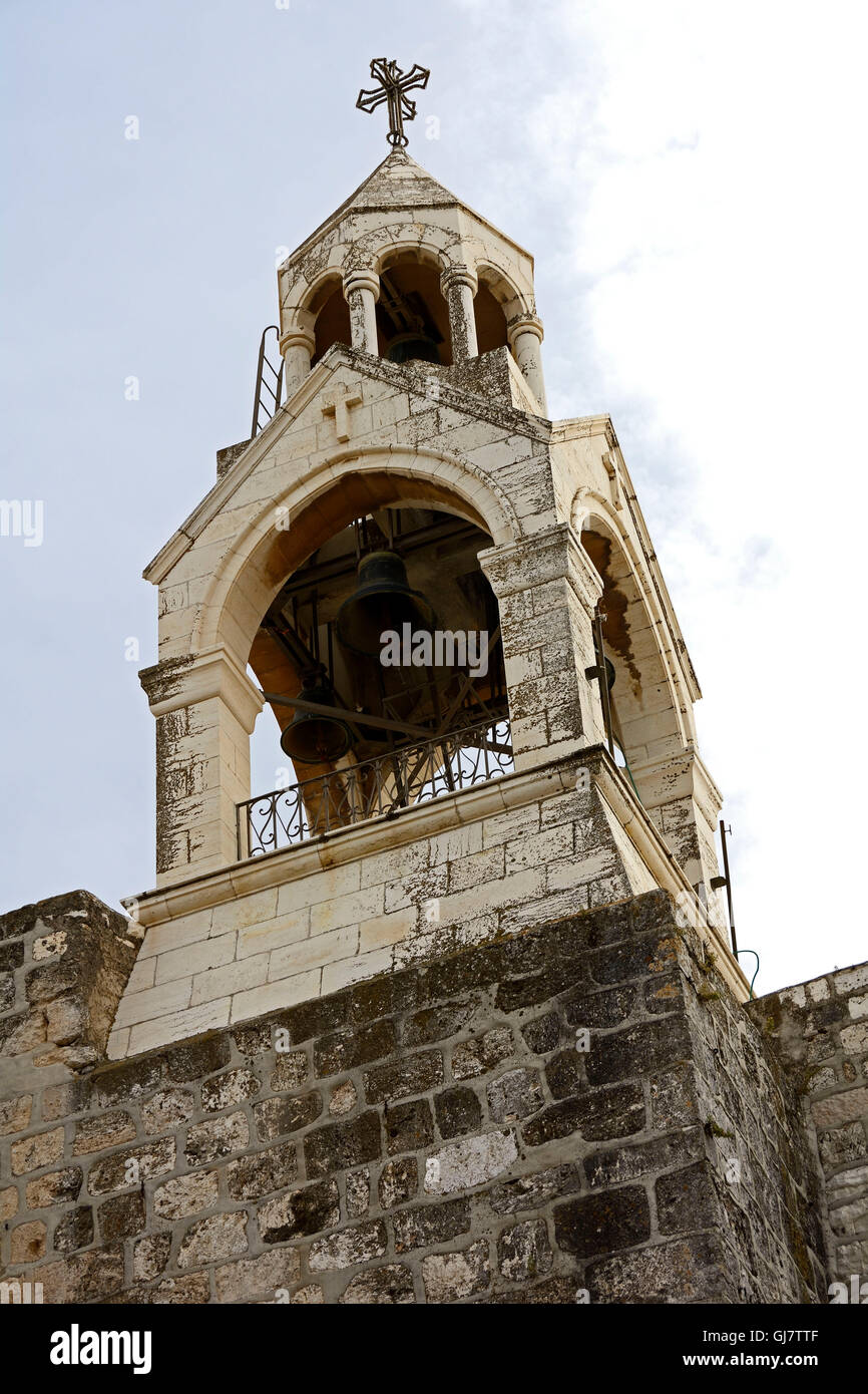 Bell tower bethlehem church nativity hi-res stock photography and ...
