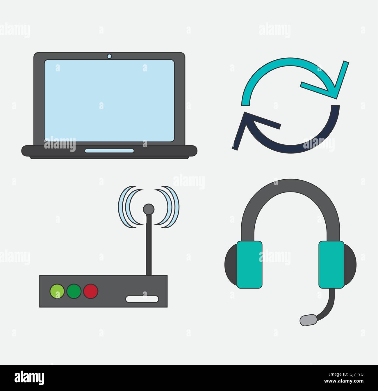 connect communications social network icon Stock Vector Image & Art - Alamy