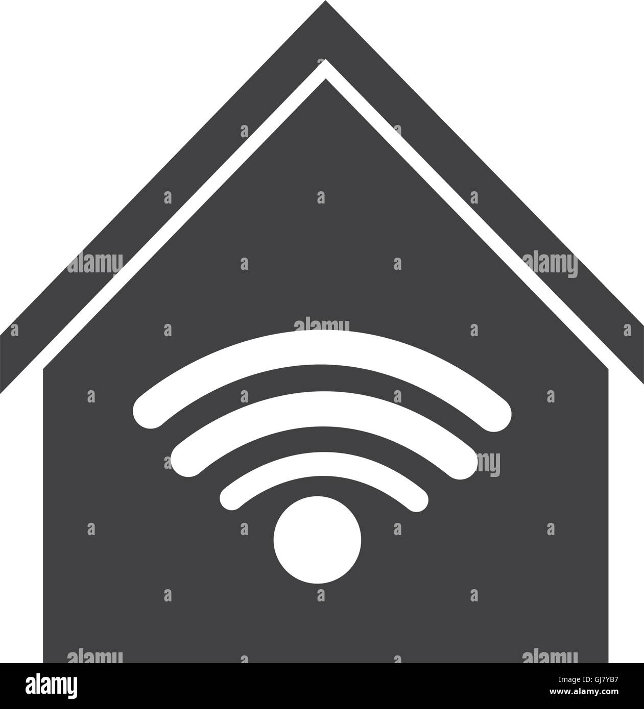 Smart house technology icon Stock Vector Image & Art - Alamy