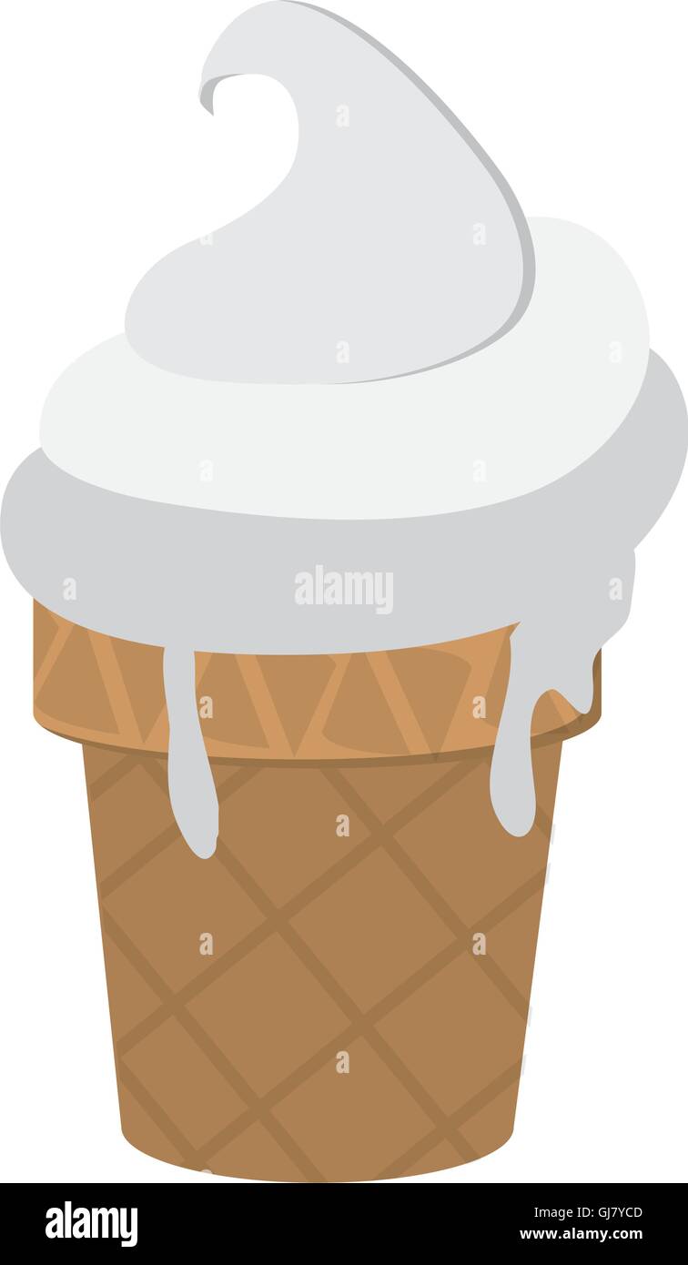 ice cream cone icon Stock Vector Image & Art - Alamy