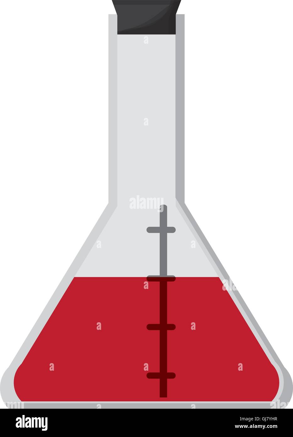 conical flask icon Stock Vector Image & Art Alamy