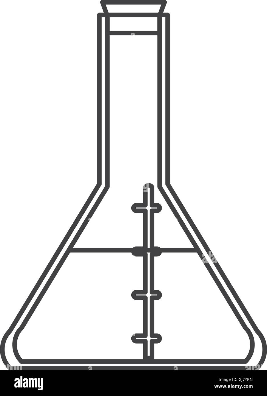 conical flask icon Stock Vector Image & Art Alamy