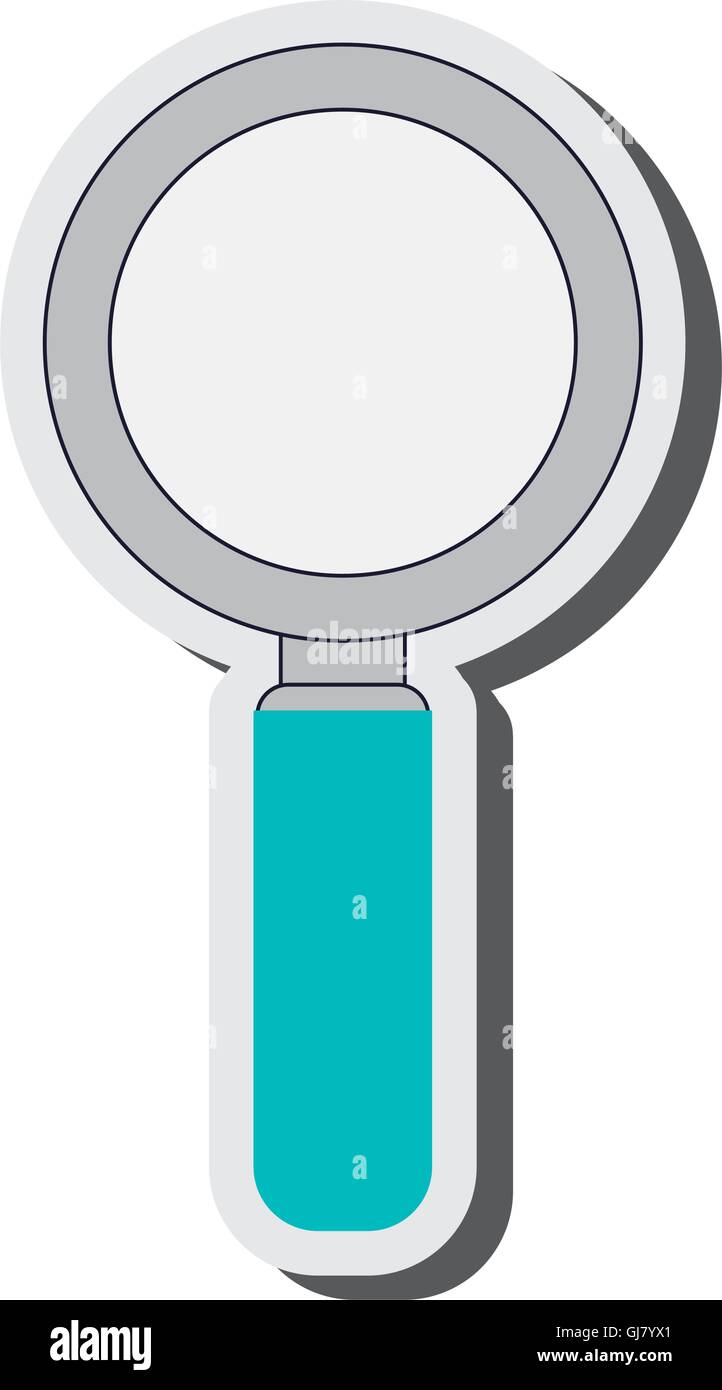 magnifying glass icon Stock Vector Image & Art - Alamy