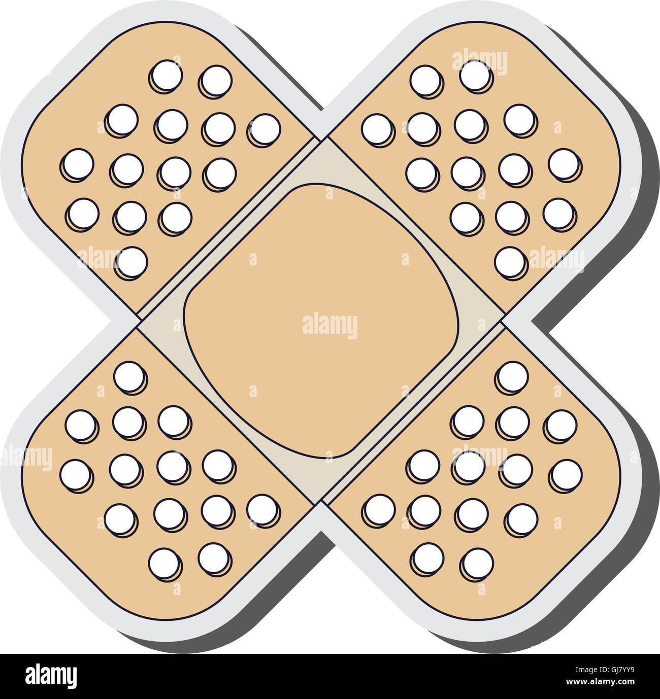 adhesive bandage icon Stock Vector Image & Art Alamy