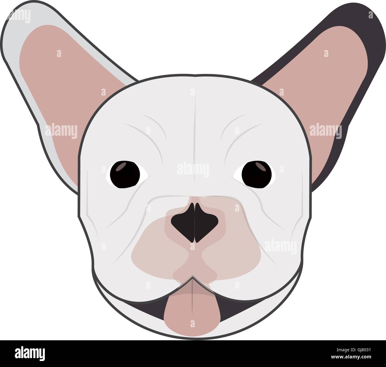 french bulldog icon Stock Vector Image & Art - Alamy