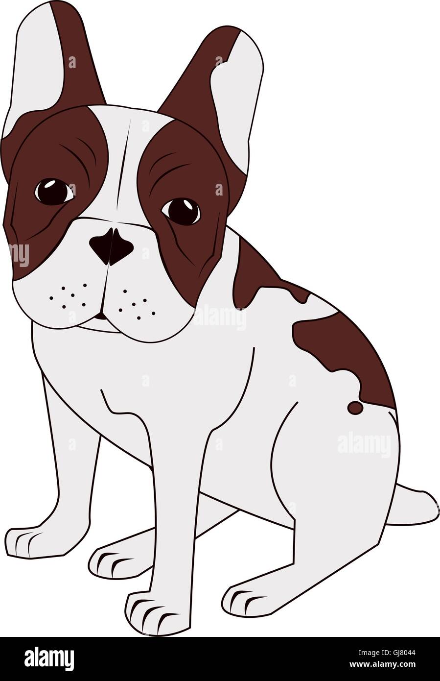 french bulldog icon Stock Vector Image & Art - Alamy