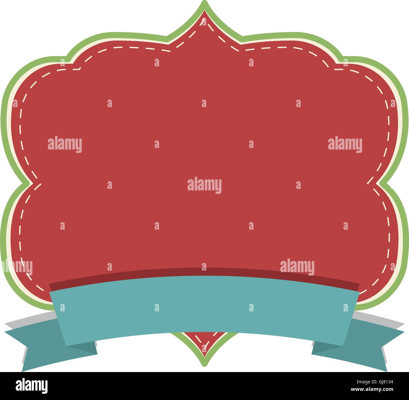 label frame ribbon banner icon Stock Vector Image & Art - Alamy