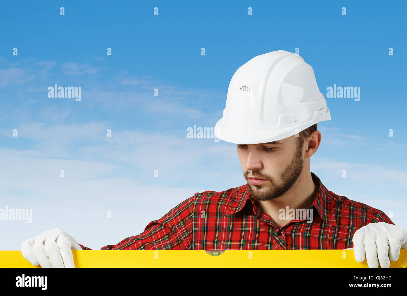 Builder man level mixed hi-res stock photography and images - Alamy