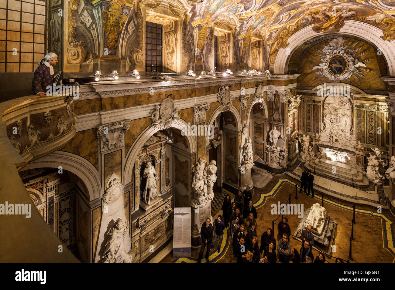 italy, naples Cristo Velato in Palazzo Sansevero. Veiled Chris