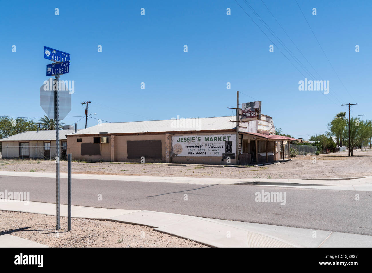 Gila Bend Southern Arizona USA Stock Photo Alamy