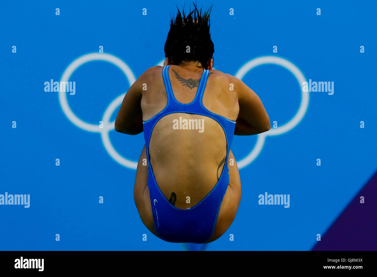 Rio De Janeiro Brazil 13th Aug 2016 Olympics 2016 Diving Nora Subschinski Ger During The Diving Rio Olympics 2016 Held In The Maria Lenk Aquatic Center Not Available For Licensing In