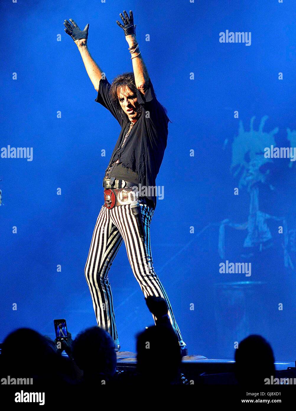 Fort Lauderdale, FL, USA. 12th Aug, 2016. Shock rocker and parttime