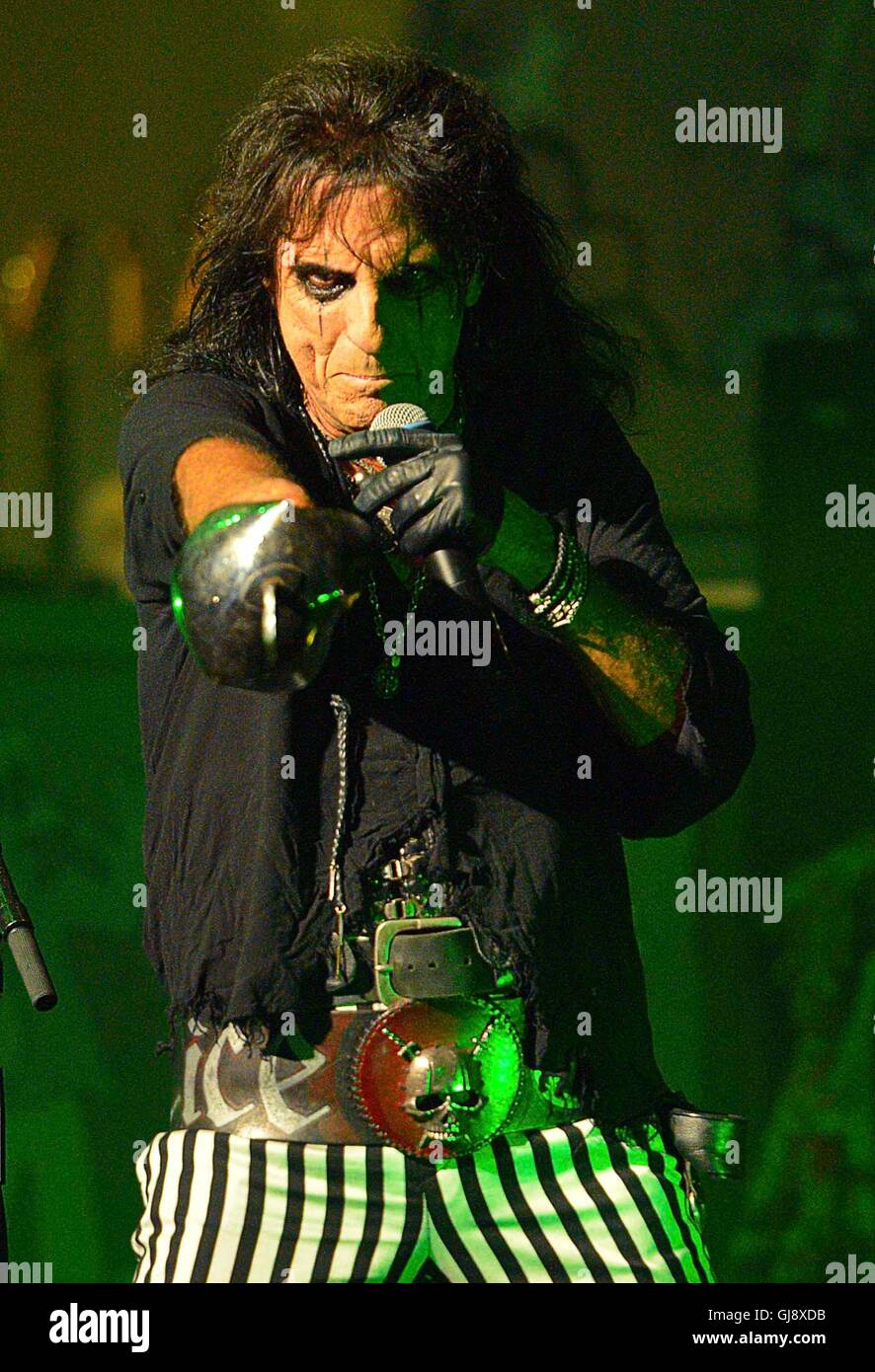 Fort Lauderdale, FL, USA. 12th Aug, 2016. Shock rocker and parttime