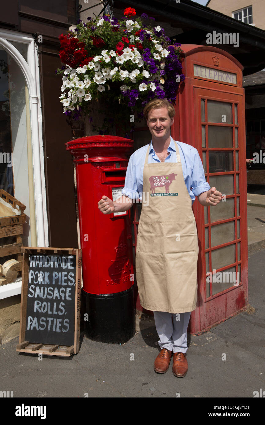 Malton, North Yorkshire, UK. 13th Aug, 2016. Tom NaylorLeyland stands