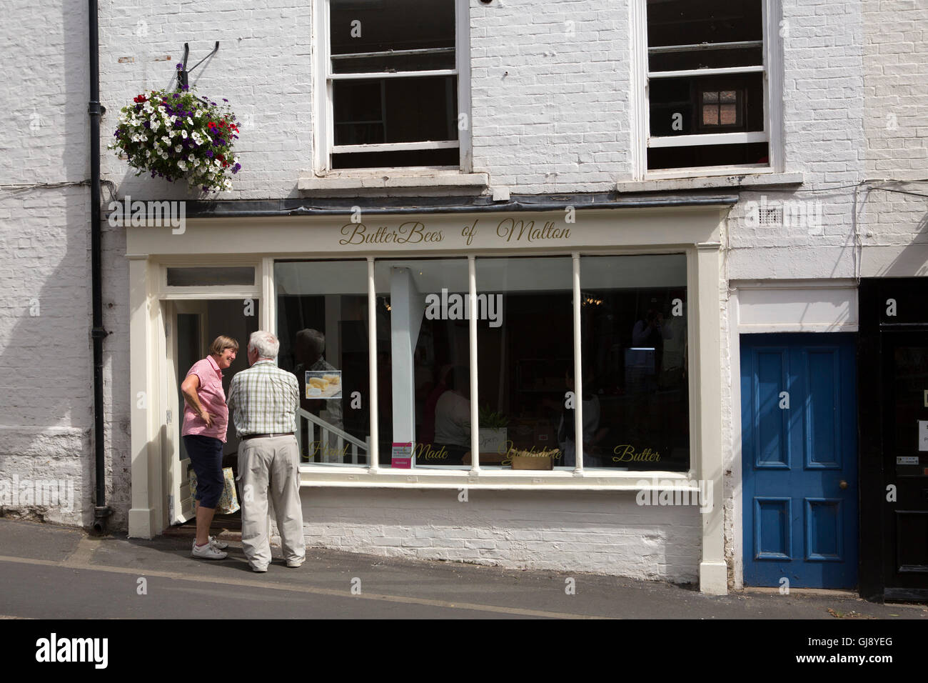 Malton, North Yorkshire, UK. 13th Aug, 2016. Tom NaylorLeyland leads