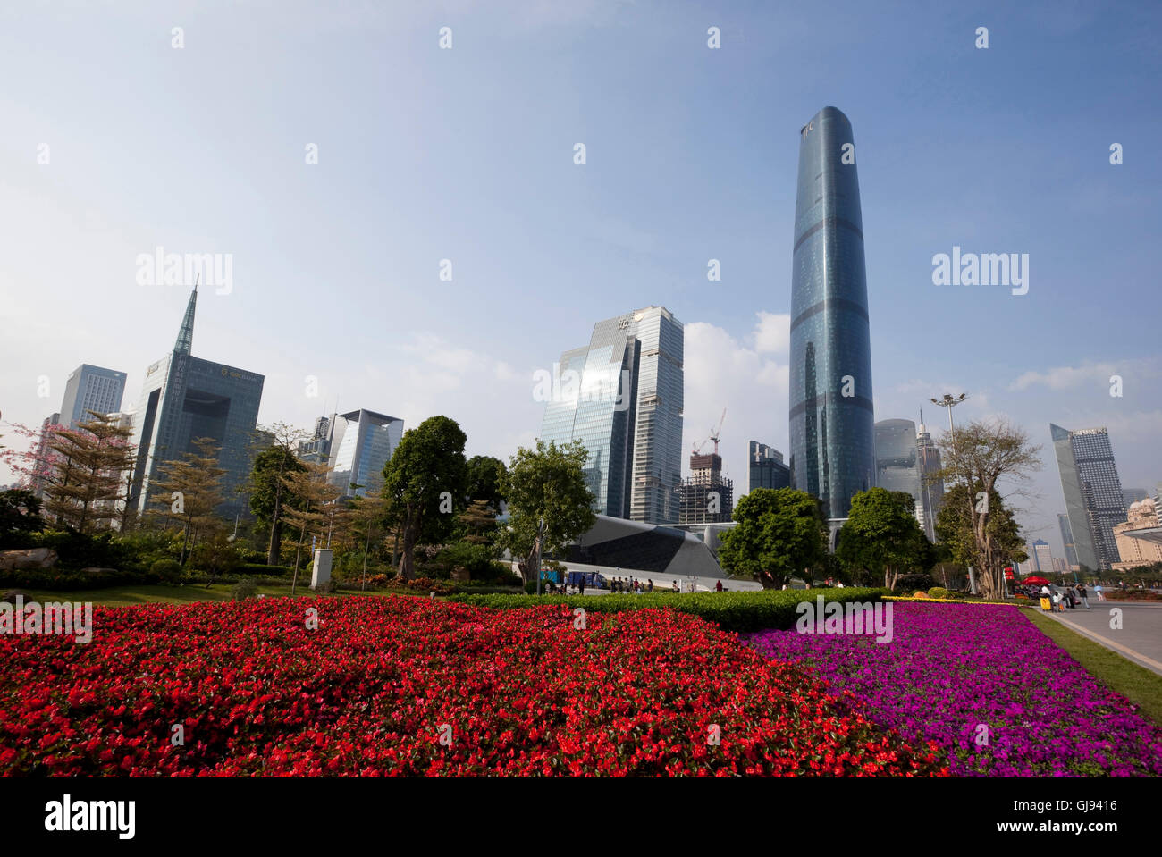 Guangzhou Flower City Plaza Stock Photo - Alamy