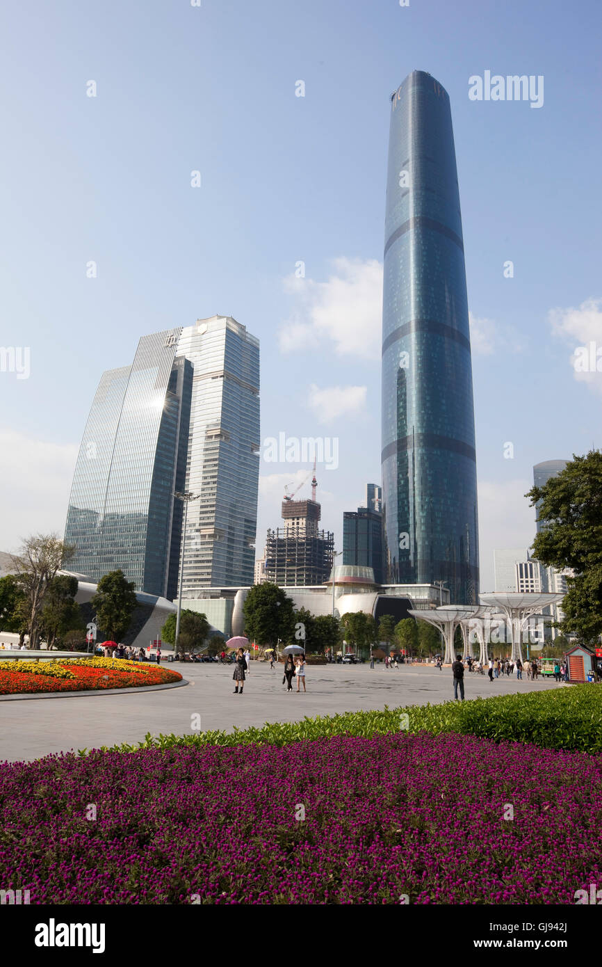 Guangzhou Flower City Plaza Stock Photo - Alamy