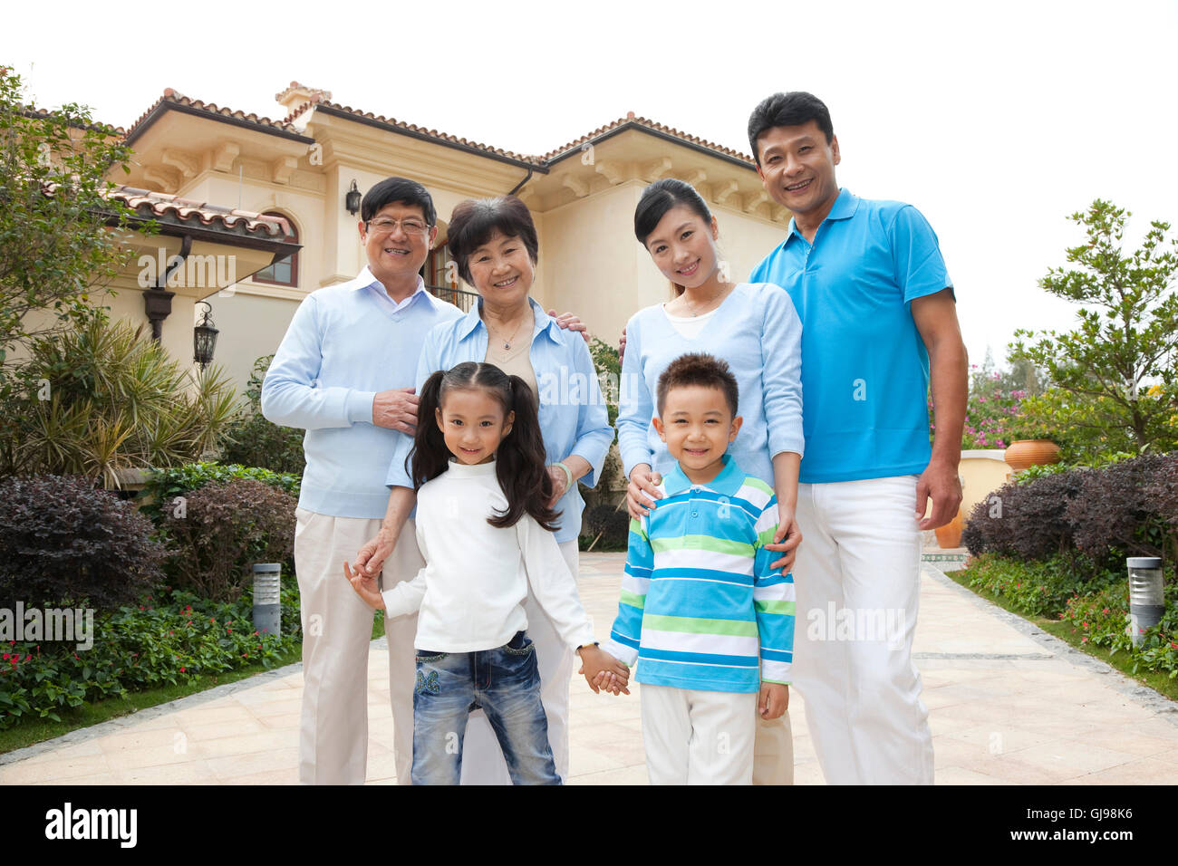 Family vacation in the hotel Stock Photo - Alamy