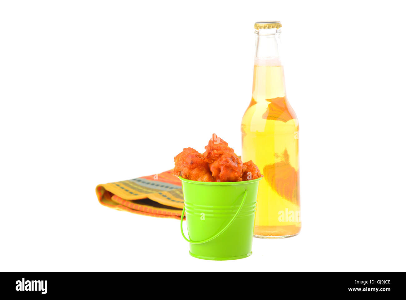 Barbecue Wings Stock Photo
