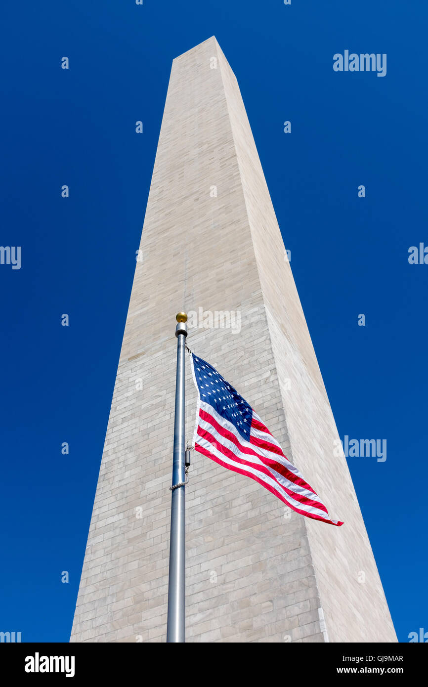 Washington DC USA Washington Monument, Stock Photo