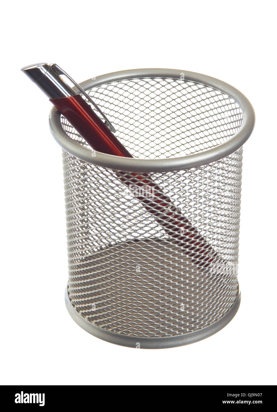 basket with pen Stock Photo - Alamy