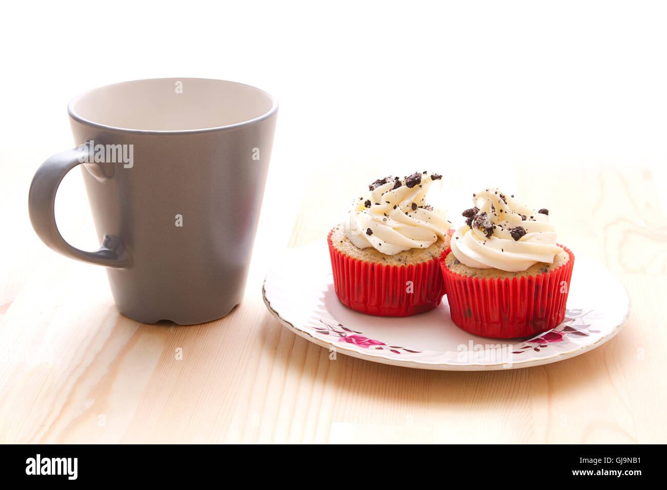 Cupcake party Stock Photo