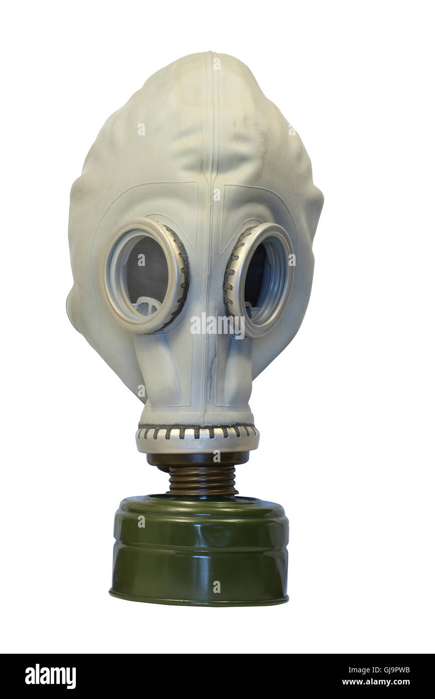 Old Gas Mask Stock Photo