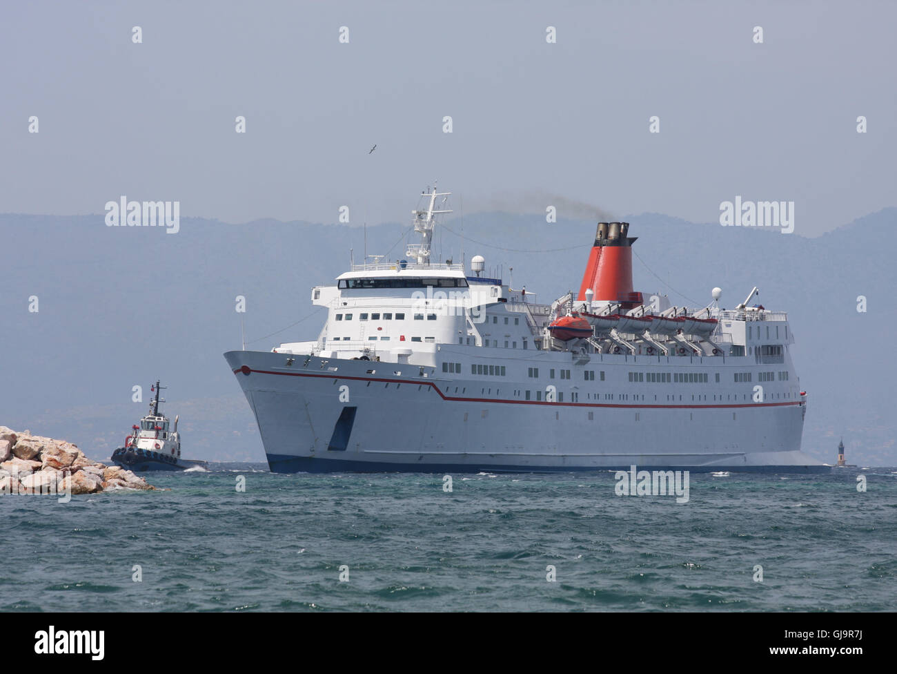 Passenger Car Ferry Stock Photo Alamy