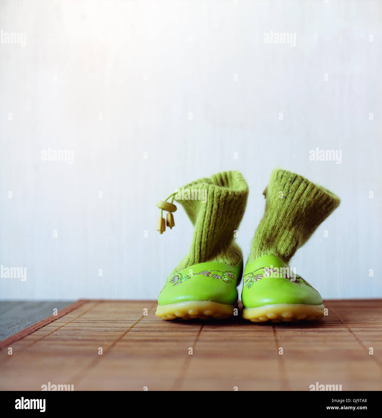 children's shoes Stock Photo