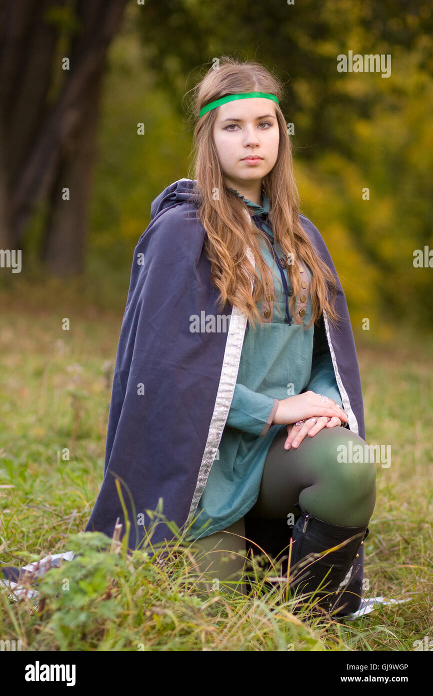 Portrait of young girl Stock Photo