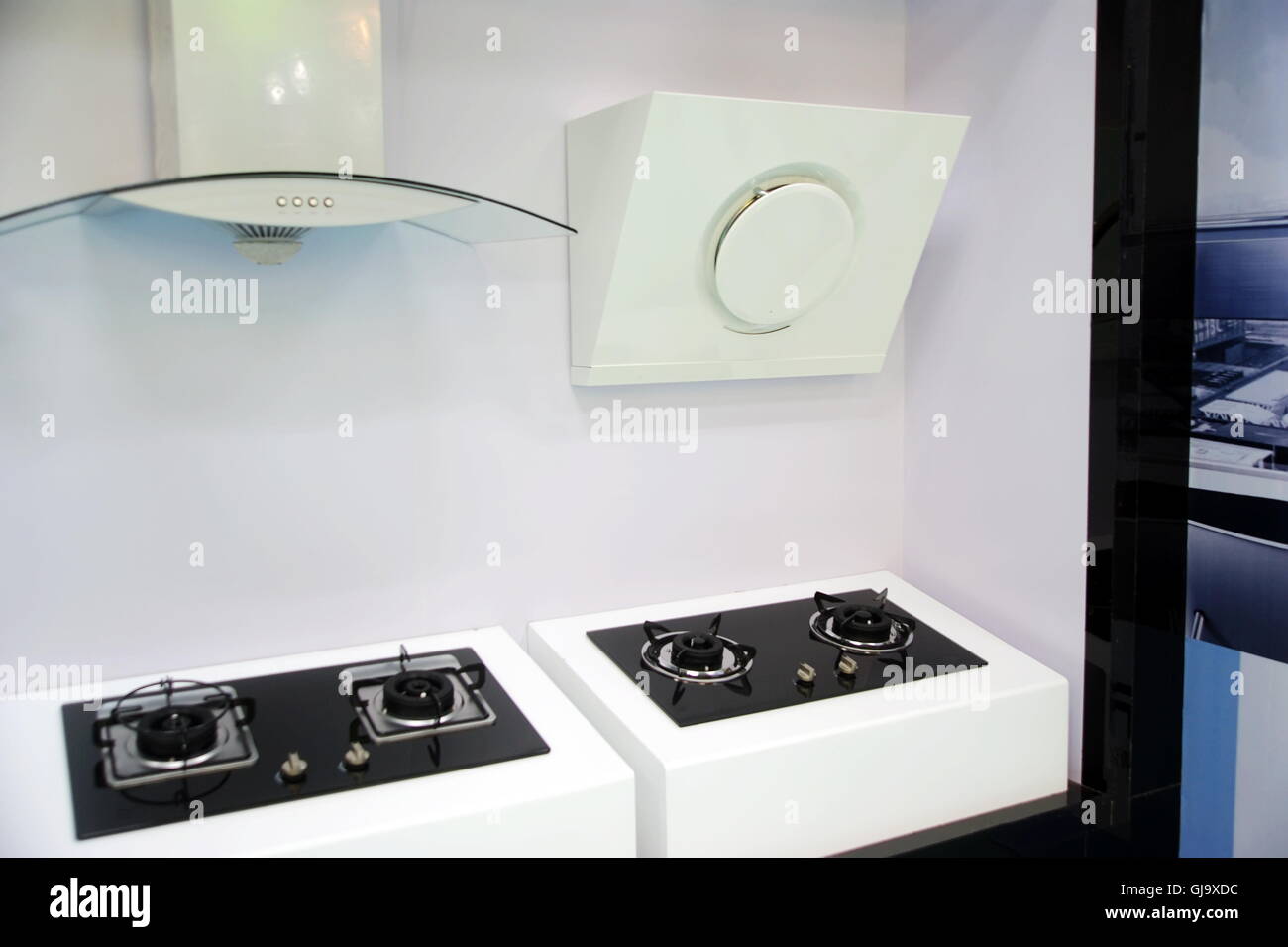 Modern kitchen appliances Stock Photo Alamy