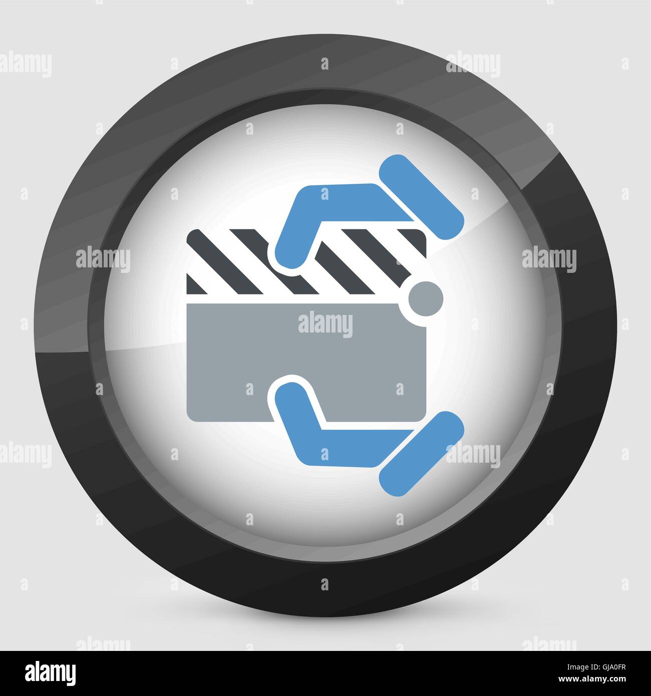Clapboard concept icon Stock Vector Image & Art - Alamy