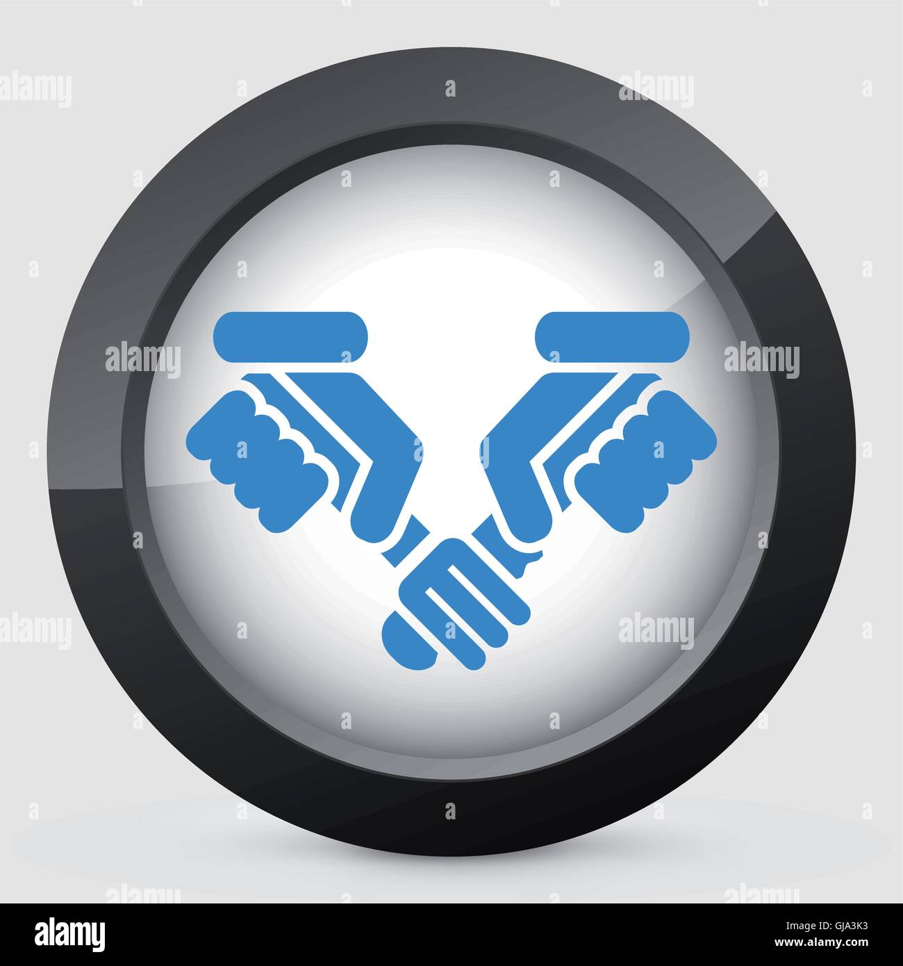 Knife and fork holding. Restaurant or food concept Stock Vector Image