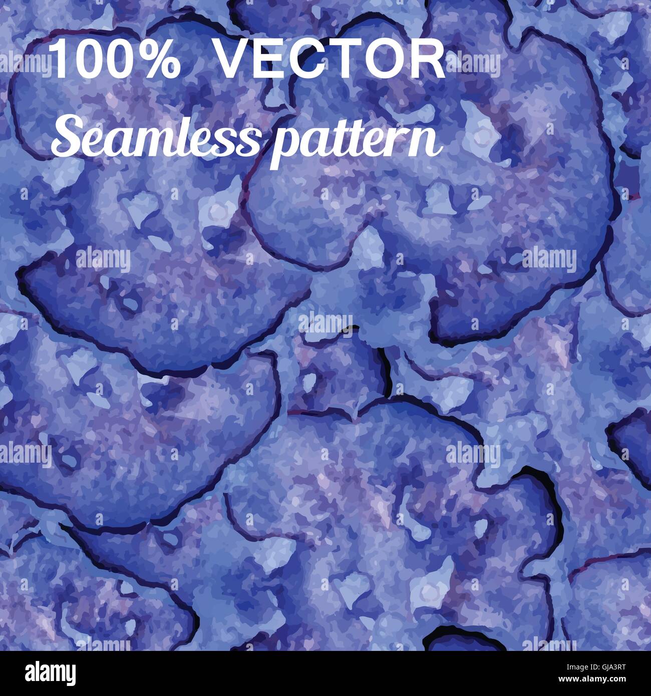 Watercolor seamless floral pattern Stock Vector Image & Art - Alamy