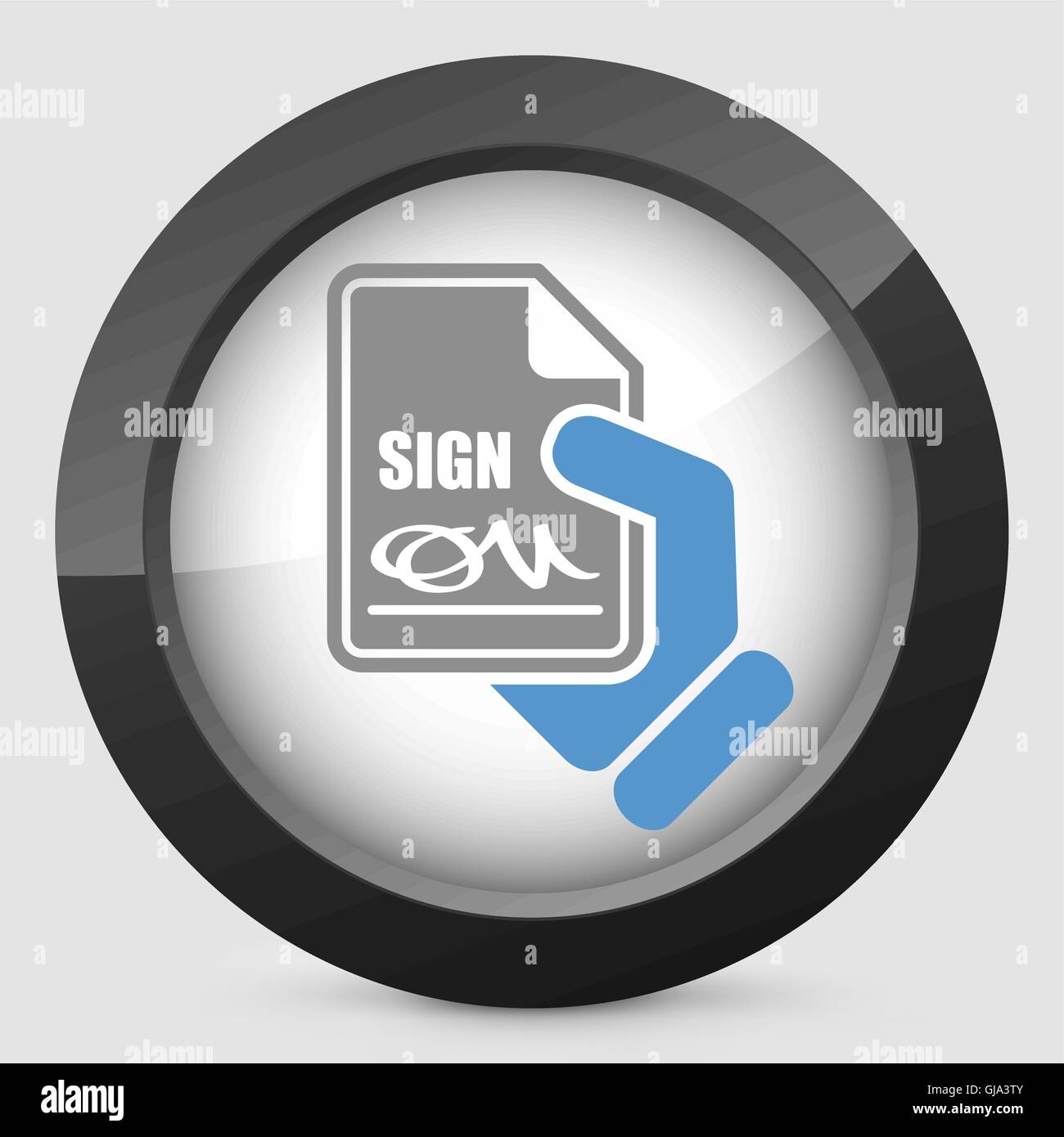 Official business sign Stock Vector Images - Alamy