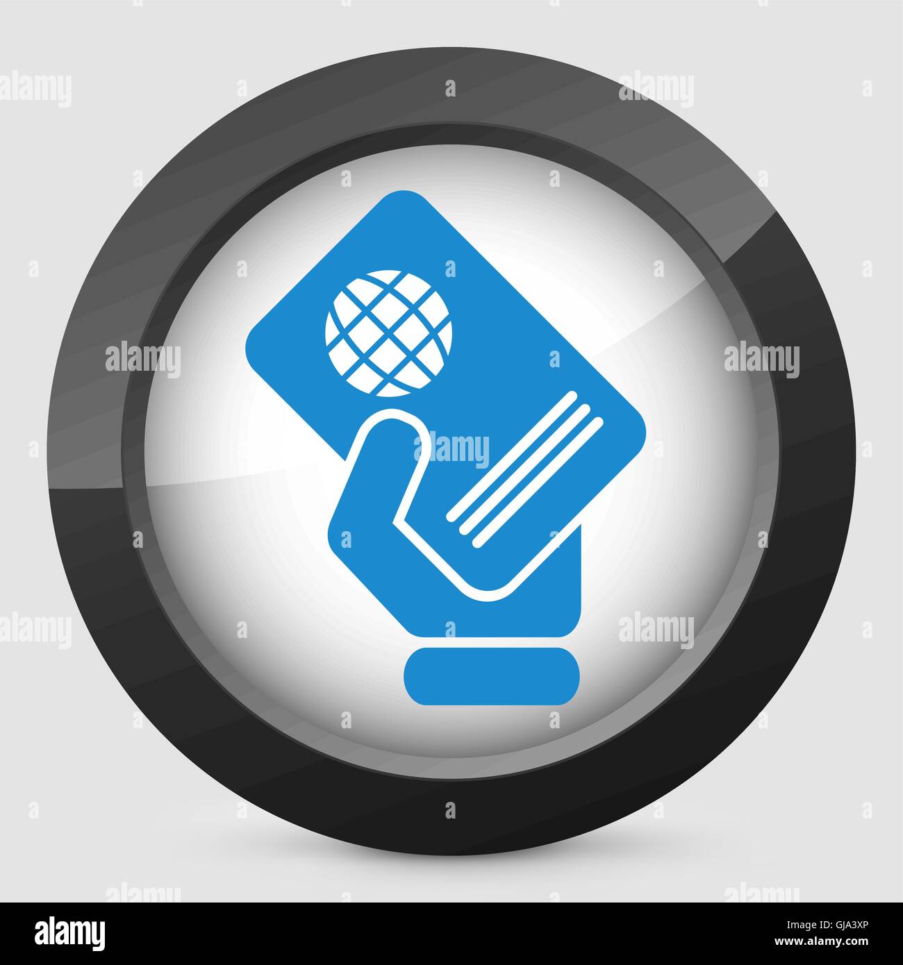 Passport Icon Stock Vector Image Art Alamy