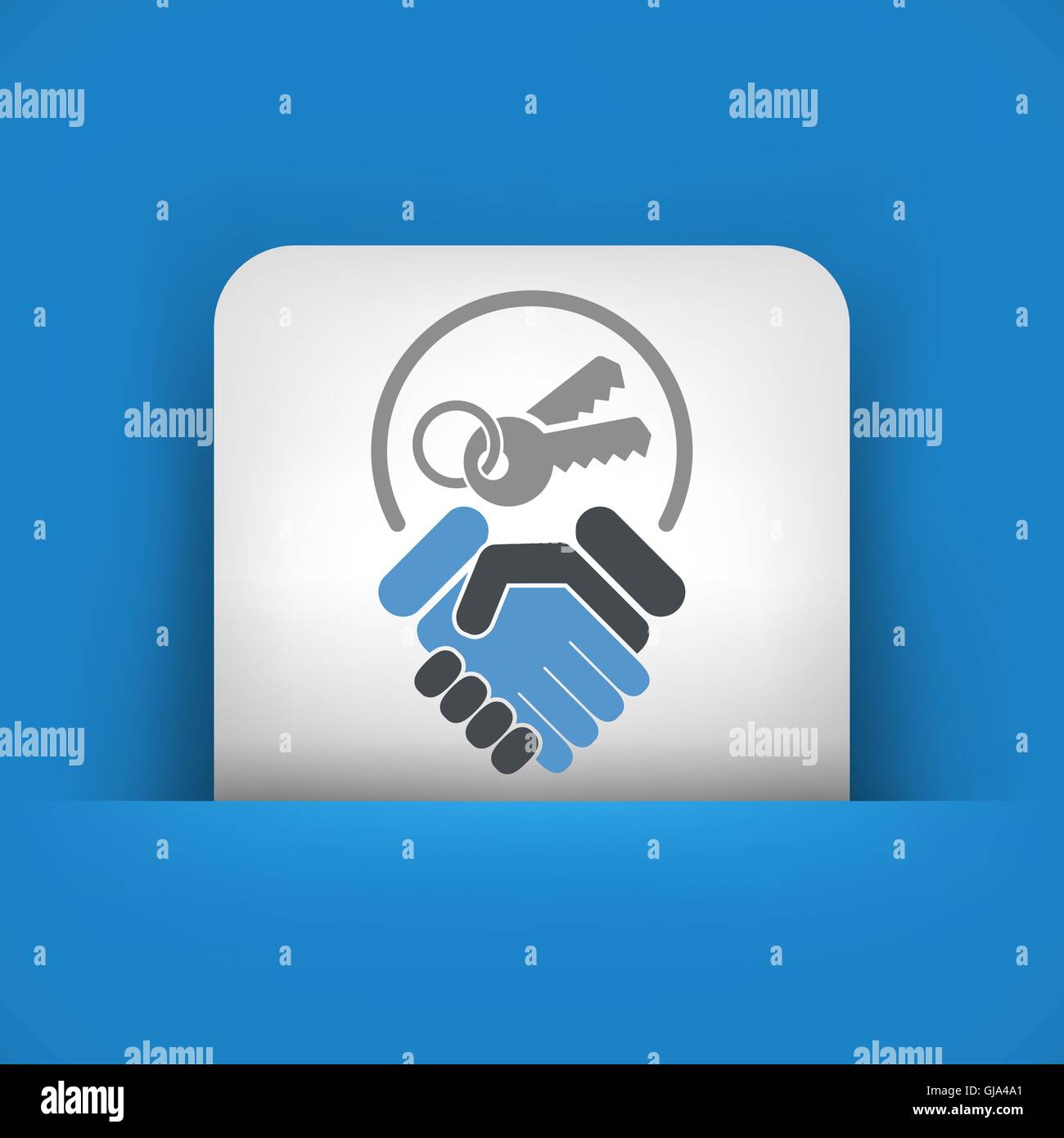 Delivery of the keys Stock Vector Image & Art Alamy